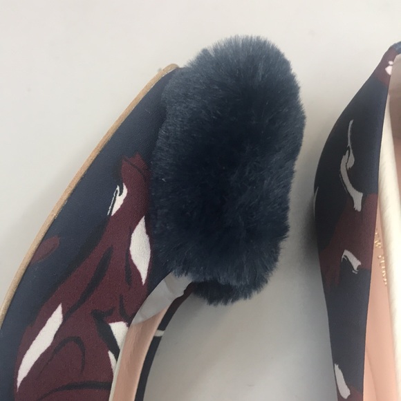 NWT,Kate Spade
Multicolor Ellen Fur Bow,navy multi - Picture 16 of 17